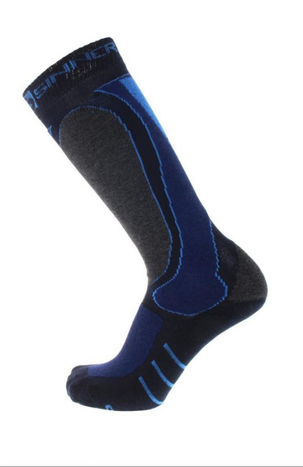 Sinner technical ski socks. Blue and Green - Ski 3 Up