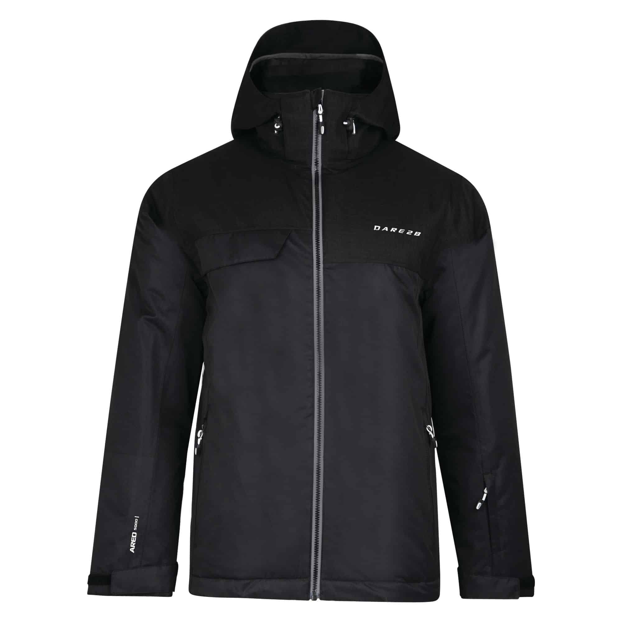 Winter unisex ski jacket. Dare2B. Requisite II. Black - Ski 3 Up